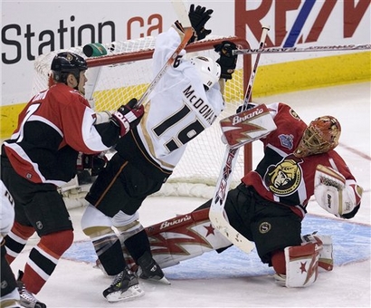 Andy McDonald put up with abuse, delivered two goals and set up the winner in game four