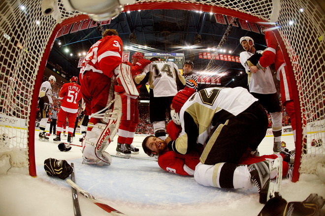 Things got a little testy at the end of Game 2