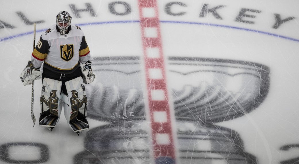 Robin Lehner never got the love he deserved - but led all players at the time of elimination.